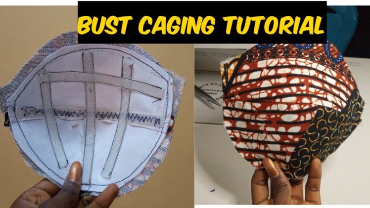 BUST CAGING TUTORIAL | HOW TO CAGE A CORSET CUP