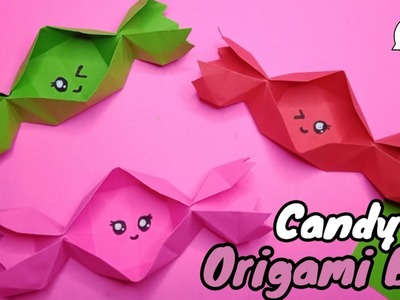 Candy origami box - Easy Paper Box - Paper Craft Tutorials