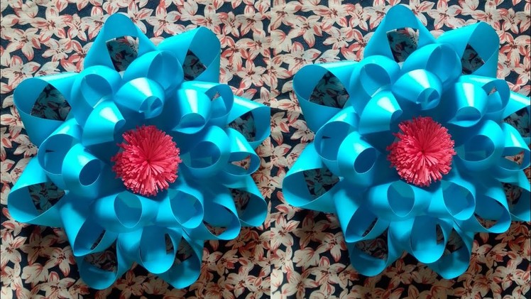 Diy easy paper flower.art and craft paper flower