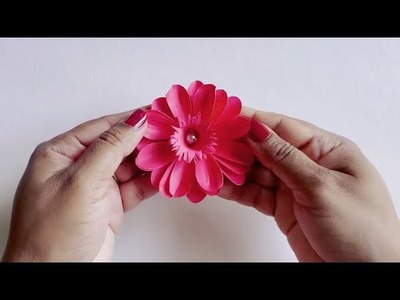 Easy and beautiful paper flower. Paper crafts. #shorts #youtubeshorts #viralvideo