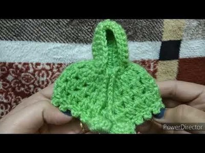 Easy Crochet Winter Woolen Poncho With Cap For Kanha.Laddu.Ladoo Gopal Ji Part 1 @Krishna Crochet