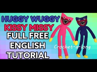 Free 18” huggy wuggy kissy missy poppy play time full tutorial