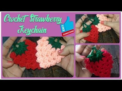 How to crochet Strawberry ???????? Keychain