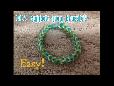 How to make a DIY Rainbow Loom Bracelet!