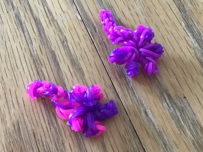 How to make a mini rainbow loom dragon with just the hook!