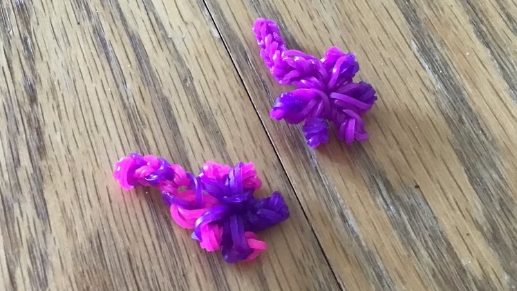 How to make a mini rainbow loom dragon with just the hook!