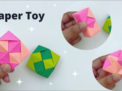 How To Make Paper pop it fidget Toy  For Kids. Nursery Craft Ideas. Paper Craft Easy. KIDS crafts