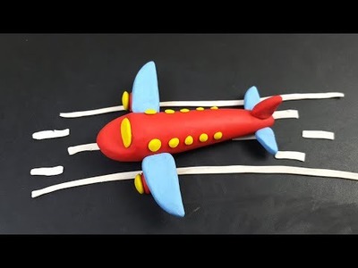 How To Make Polymer Clay Miniature planes red making clay toys Amazing, Miniature planes clay art