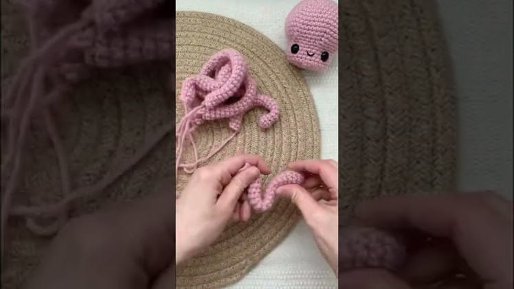 Let’s Crochet an Octopus! Amigurumi #shorts by Theresa’s Crochet Shop