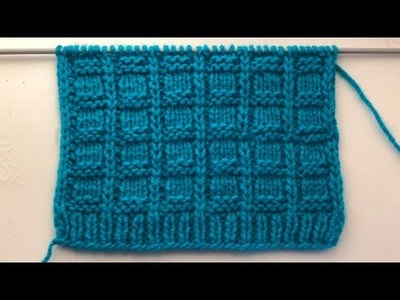 New Knitting Stitch Pattern For Sweaters,Blankets