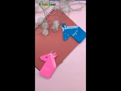 Origami | Paper Craft Bookmark #shorts #Origami #Bookmark #Craft