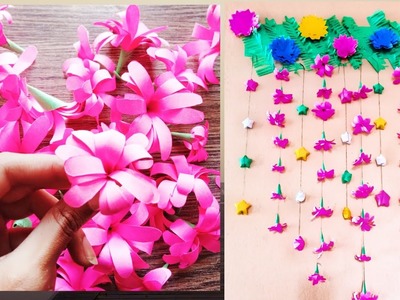 Paper flowers and home decor || Paper Art || home decorators || Paper Crafts