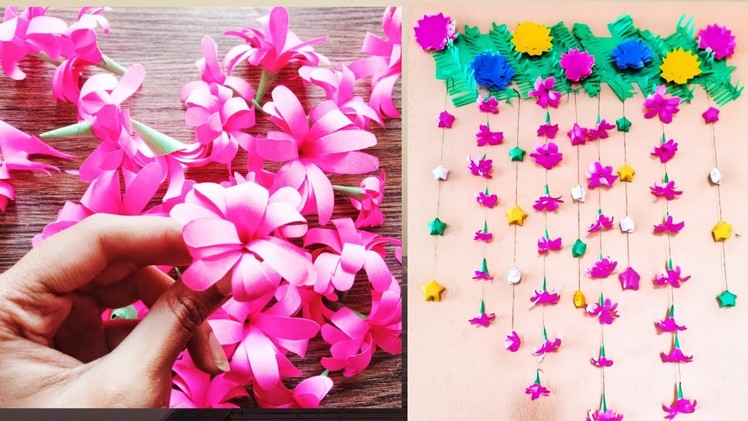 Paper flowers and home decor || Paper Art || home decorators || Paper Crafts