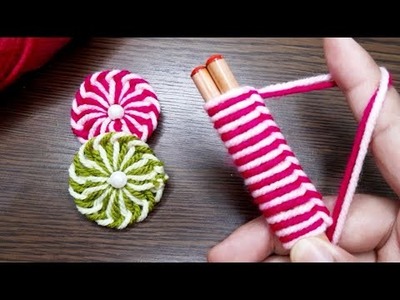 Quick & Easy Flower Stitch |Amazing Flower Craft Idea