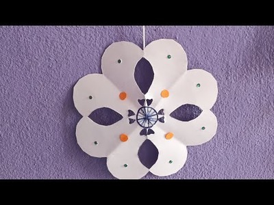 Republic Day DECORATION IDEAS. Easy paper craft ideas. wall hanging craft #shorts#viralvideo