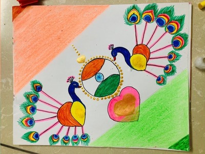 Republic Day Poster Making || Indian Flag Drawings || Priyanka’s Art and Craft