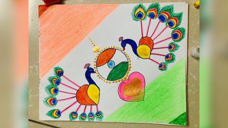 Republic Day Poster Making || Indian Flag Drawings || Priyanka’s Art and Craft