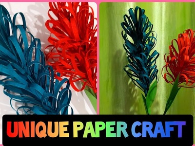 Unique and creative Flower Idea | Easy Craft | Paper Craft #HOMEDECOR