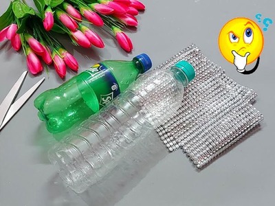 2 amazing idea made with plastic bottle | Best out of waste room Decoration Idea
