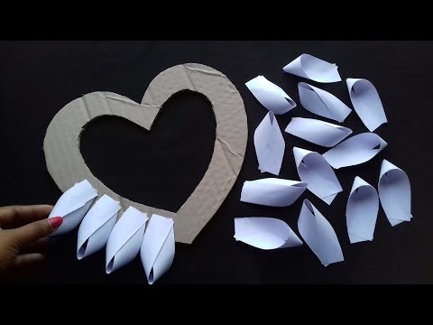 2 Unique Paper Flower Wall Hanging | Wall Decor Ideas | Paper Crafts | DIY