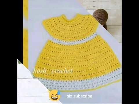 Baby dress crochet jama #shorts #crochet