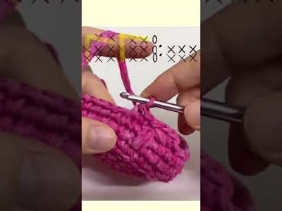 Crochet: Herringbone Stitch