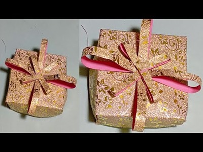 DIY Gift Box. How to make Gift Box from Paper | Easy Paper Crafts Idea