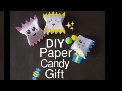 DIY paper candy gift ????????. origami gift idea. how to make origami chocolate gift. #shorts #easy