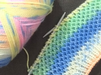Easy Knitting Pattern. Design