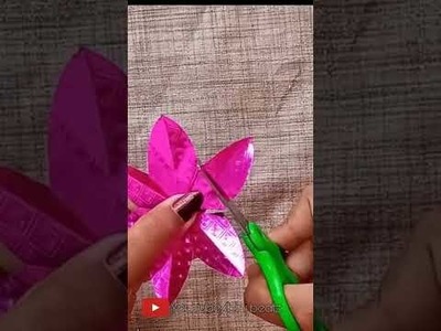 Easy Paper Flower | How to make Flower with Paper | Paper Craft | DIY