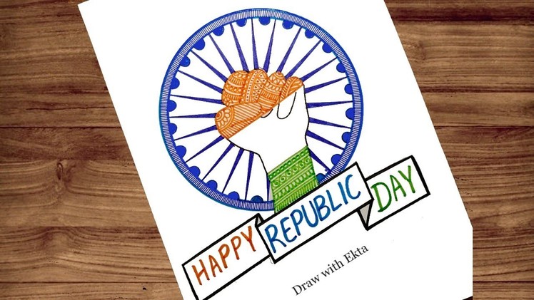 Happy Republic Day Mandala Art |how to draw mandala for beginners| Republic Day Drawing| 26 January