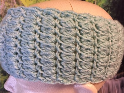 Headband Crochet Stitch | ONE ROW REPEAT