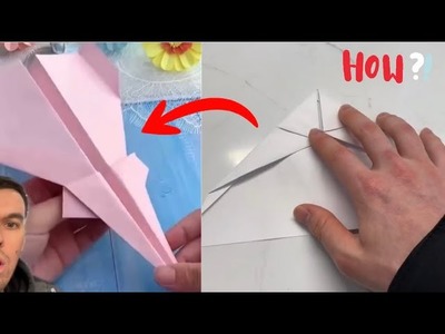 How To Build A Hyper Sonic Paper Plane - Step By Step Tutorial. ????