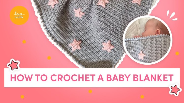 How to Crochet a Blanket | QUICK & EASY Beginner Tutorial