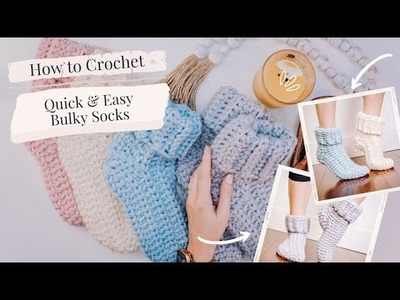 How to Crochet Bulky Socks