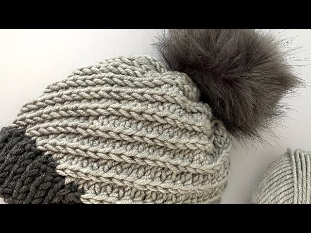 How to knit SIMPLE beanie - easy pattern