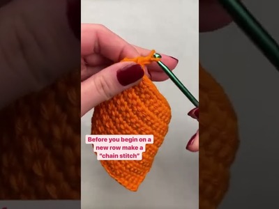 How to make a single crochet!