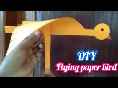 How to make paper flapping bird l DIY easy paper bird l Paper crafts