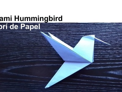 Hpw to Make an Origami Hummingbird ????,Bird Paper Crafts - Cómo Hacer  un Colibrí de Papel, Pájaros