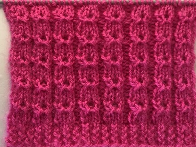 Knitting Stitch Pattern For Sweaters And Cardigans