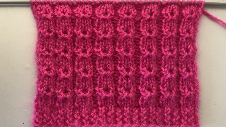 Knitting Stitch Pattern For Sweaters And Cardigans