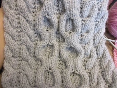 Learn How To CABLE Knit - Tutorial - Aran Knitting - Part 1- jennings644