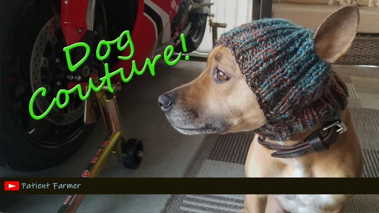 Let's Make A Custom Dog Balaclava