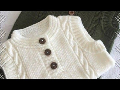 Lovely Hand Knitting Baby Cardigan, Sweater Design.Latest Sweater Design