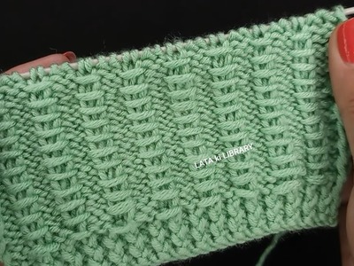 Only Two Rows Repeat Pattern.Very Easy Knitting design for Gents.Ladies.baby Sweater.bunai designs