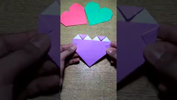 Origami heart easy #Shorts
