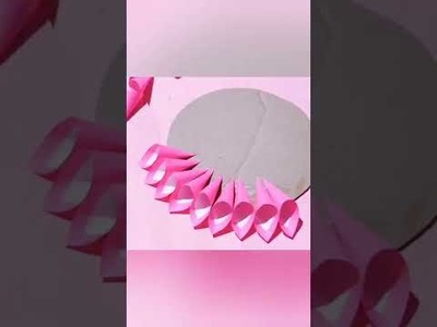 Paper craft idea|paper decoration#shorts#diy#paper craft#origami