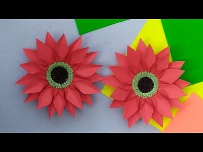 #shorts | Beautiful Paper Flower | Paper Flower Making | How To Make Paper Flower | #flowers ||