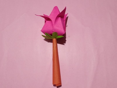 #shorts DIY - How to Make Paper Flowers | Origami Lotus Flower | Paper Lotus Flower