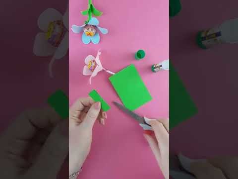 Small gift with candy. DIY paper gift idea#shorts